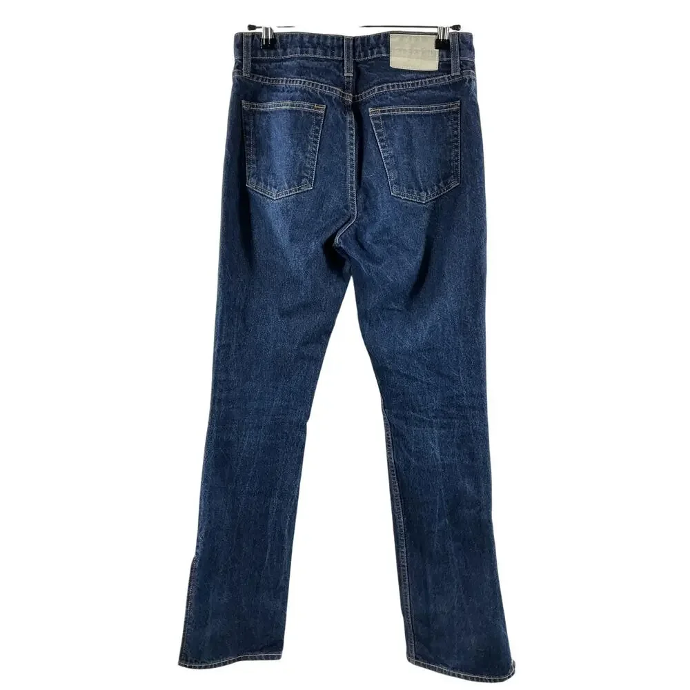 Grlfrnd Classic Blue Hailey Bootcut Denim Jeans Size 26 - Picture 3 of 4